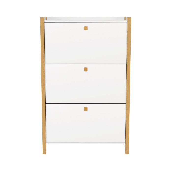 Hannover 3 Shoe Cabinet (Two Tones)